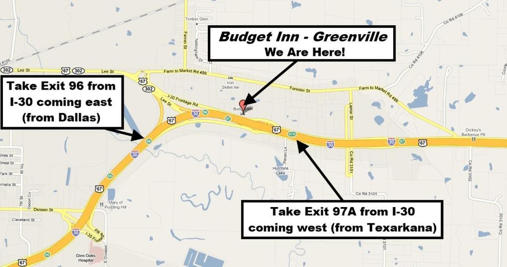 Budget Inn Motel Greenville Tx Kültér fotó